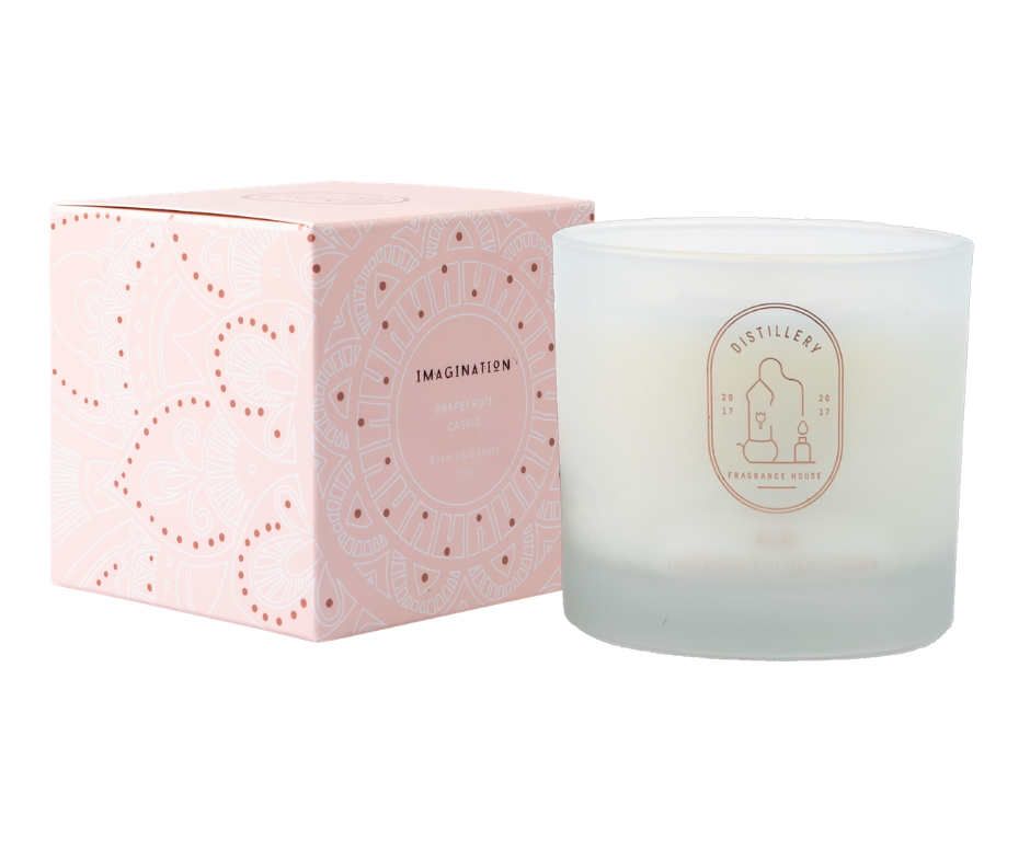 DISTILLERY SOY CANDLE - GRAPEFRUIT CASSIS
