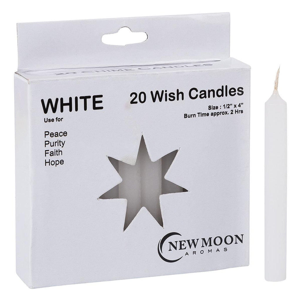 NEW MOON AROMAS - WHITE WISH CANDLES