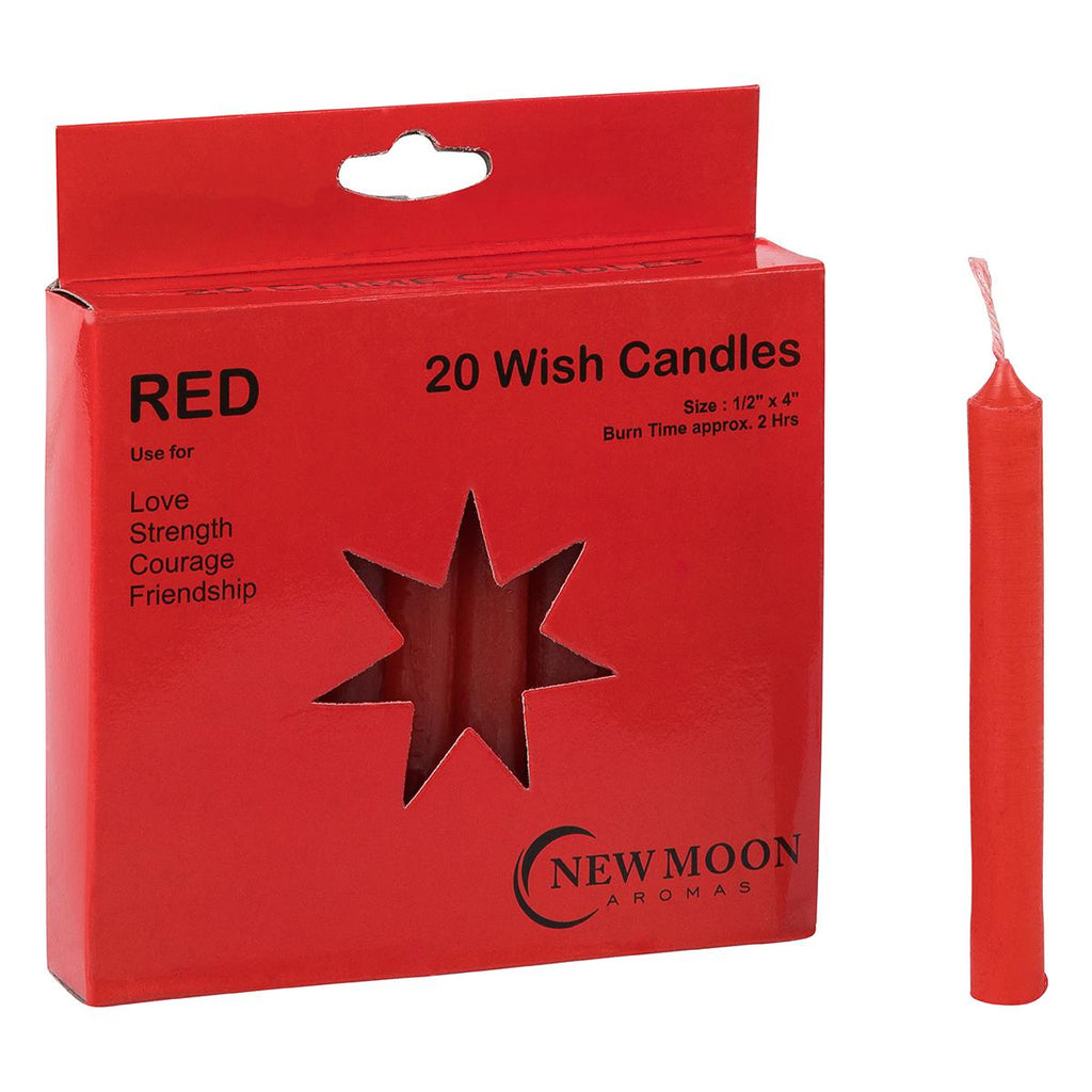 NEW MOON AROMAS - RED WISH CANDLES