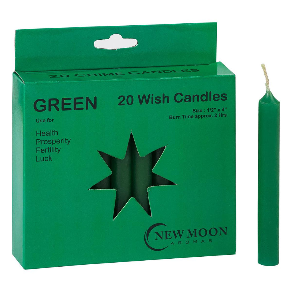 NEW MOON AROMAS - GREEN WISH CANDLES