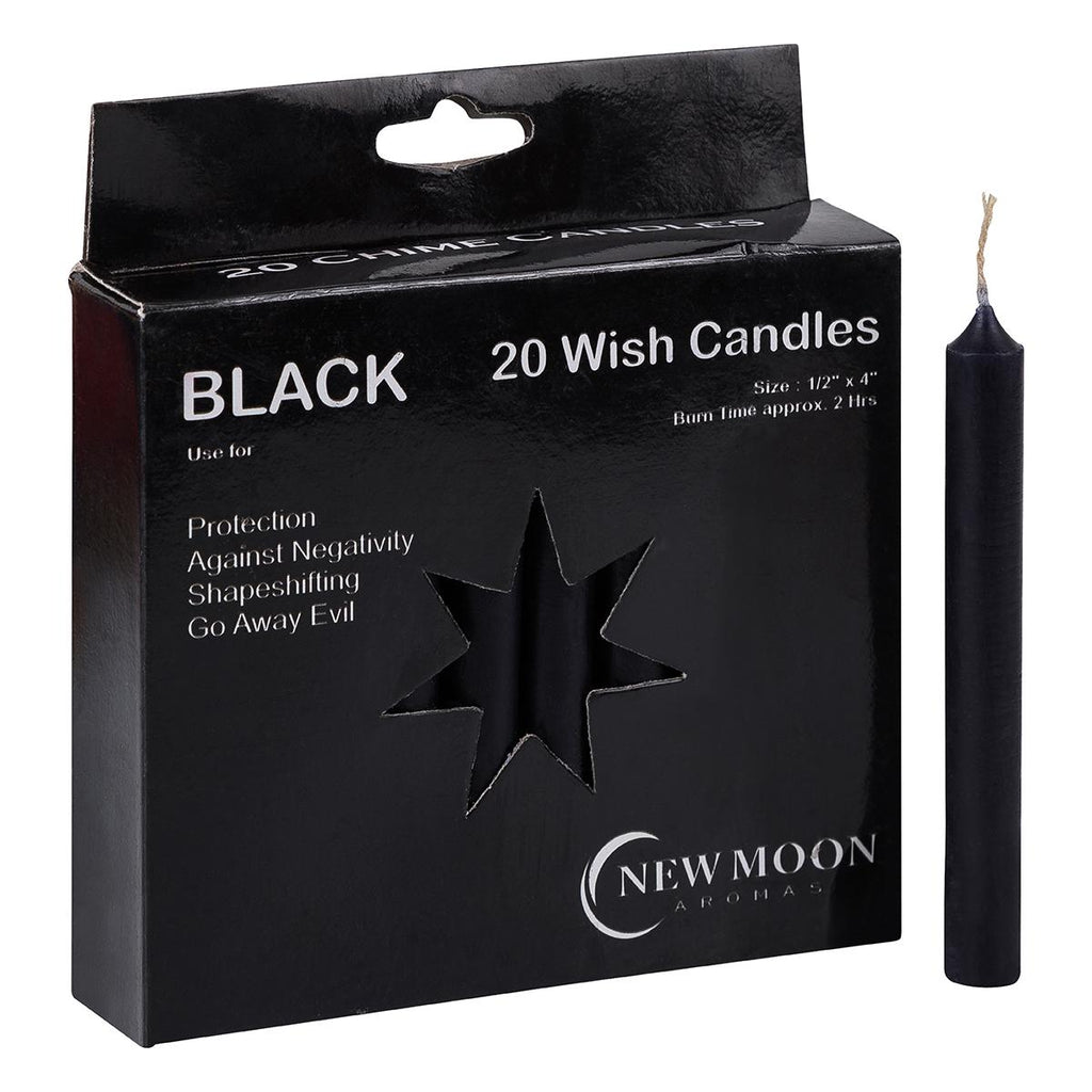 NEW MOON AROMAS - BLACK WISH CANDLES